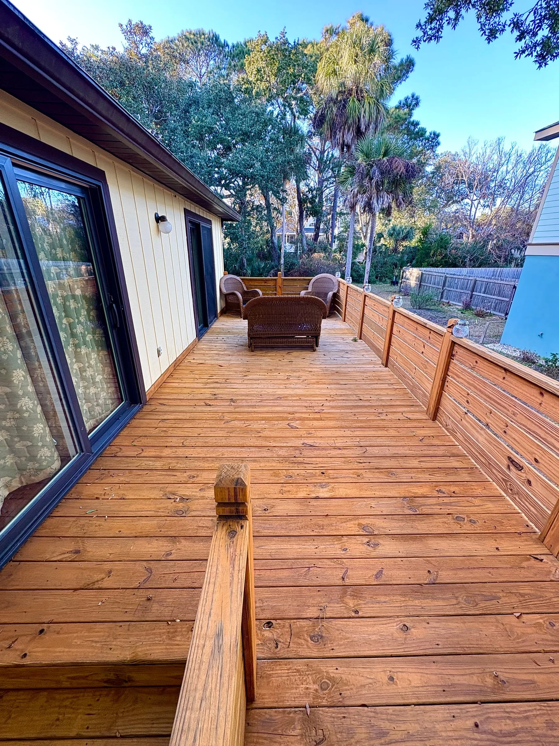 Deck Restoration — after